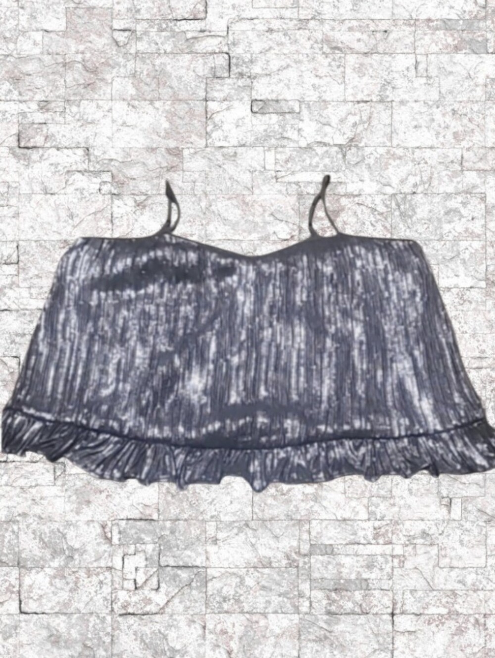 WOMEN'S ANTHROPOLOGIE SEQUENCE CAMISOLE SHIRT - Picture 6 of 6